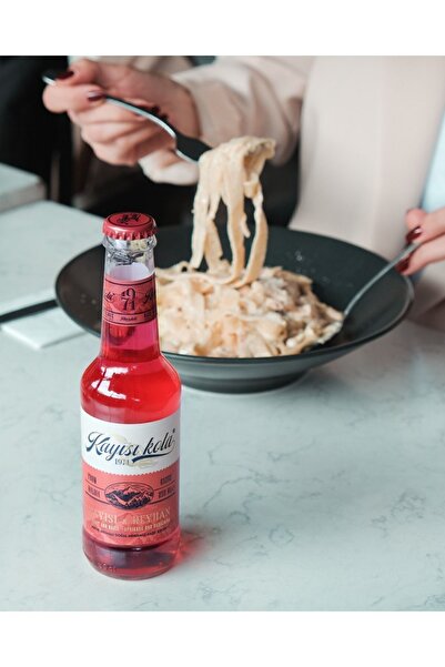 Kayısı Kola Doğal Mineralli Kayısı- Reyhan Aromalı Gazlı Içecek 24 Adet