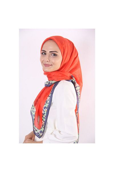 AWAM SILK Awam Silk Large Size 100% Pure Voile Silk Scarf 110*110