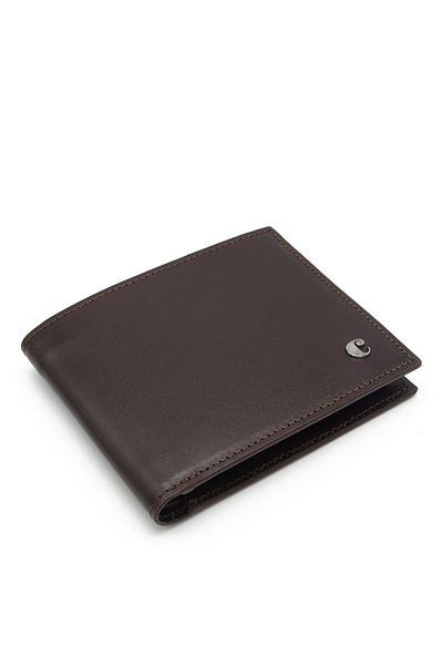 Cacharel Men's Leather BrownAnalinWallet - 2664d06