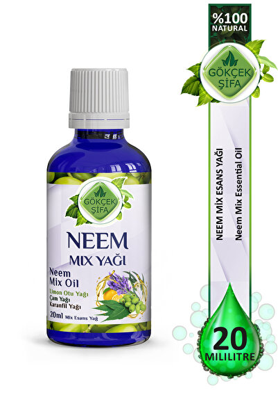 Gökçek Şifa Neem Mix Yağı (NEEM MİX ESSENTİAL OİL) 20 Ml.