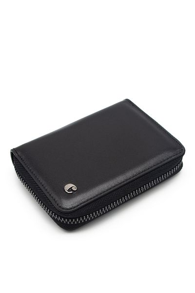 Cacharel Unisex Μαύρο Δερμάτινο Πορτοφόλι Αναλίνης - 24375A55