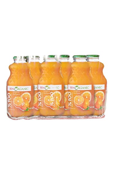 Benorganic Organik Portakal Suyu  6 X 1 l