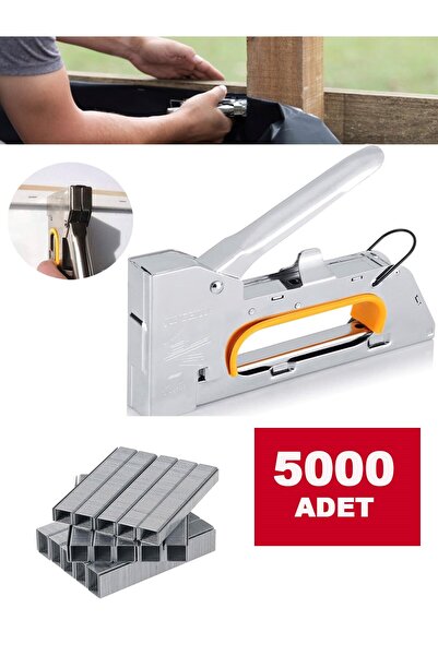 Germany Style 3 Fonksiyonlu Mekanik Büyük Profesyonel Zımba Makinesi Tabancas...