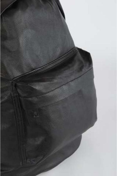 EFBUTİK Black Leather Backpack