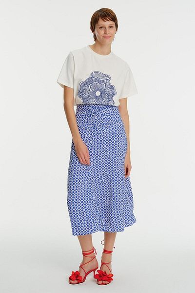 Exquise High Waist Midi Skirt