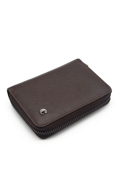 Cacharel Unisex Δερμάτινο πορτοφόλι καφέ Wint - 24375W18