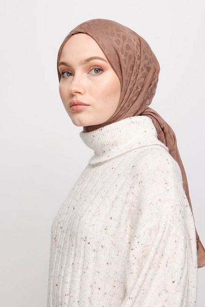 VALORSCARF Σάλι με μοτίβο Mocha Bloom
