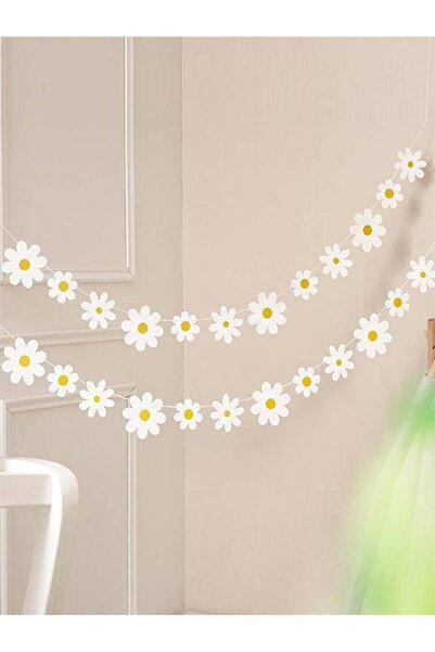 Partifabrik Стенен банер с форма на маргаритка - Дизайн на декорация