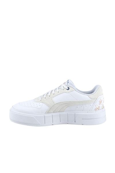 Puma Pantofi de damă cu broderie Cali Court alb - ( 398828 -02)