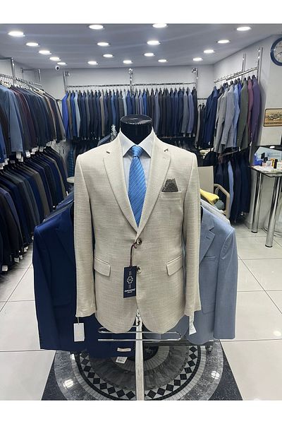 MASSARO Λινό μπουφάν Oversize