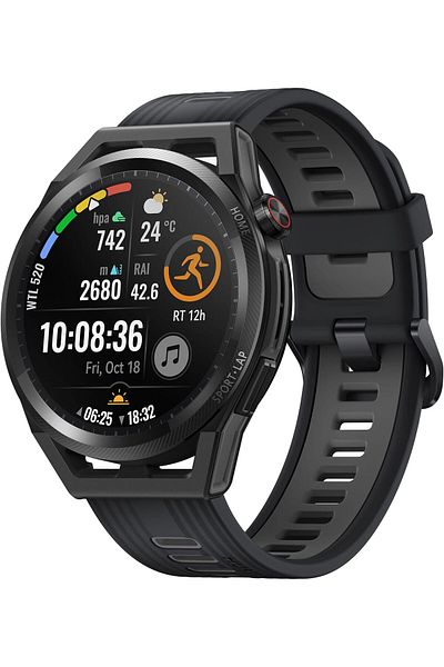 Huawei WATCH GT Runner Smartwatch: Accurate Heart Rate, Marathon-Level Locating, 2-Week Battery, Black 46mm