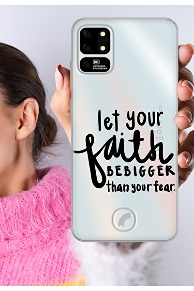 Reeder S19 Max - S19 Max L Kılıf Şeffaf Silikon Kapak Faith