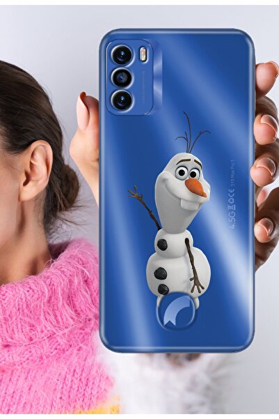 Reeder S19 Max Pro S Kılıf S19 Max Pro S Şeffaf Silikon Baskılı Motifli Olaff