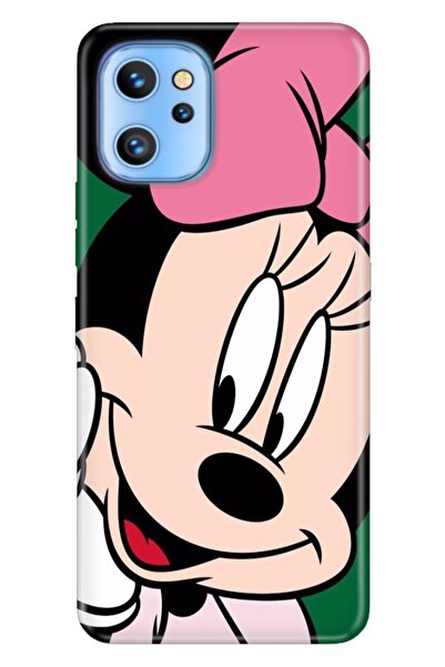 Reeder S19 Max Pro Kılıf Resimli Desenli Silikon Minnie Smile