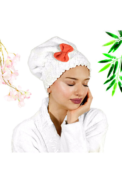 havlubanyobone Bathroom Shower Towel - Hair Drying Cap