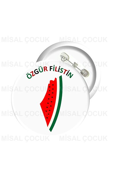 Badge 28 - Palestinian Symbol Watermelon Free Palestine (5 PIECES)