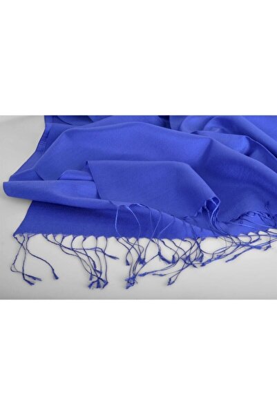 KROREN شال ذو مظهر حريري - لون ساكس