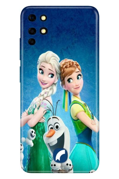 Reeder S19 Max / S19 Max L Kılıf Resimli Desenli Silikon Elsa Anna Olaf