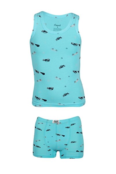 Onurel Set de 5 piese pentru băieți, cu modele de culori