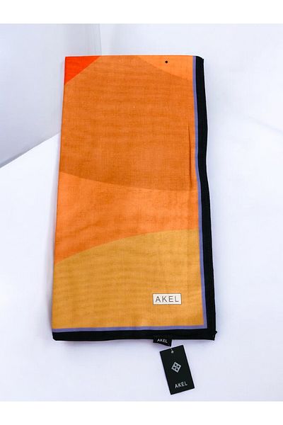 Akel Ψηφιακό μαλακό κασκόλ 95x95