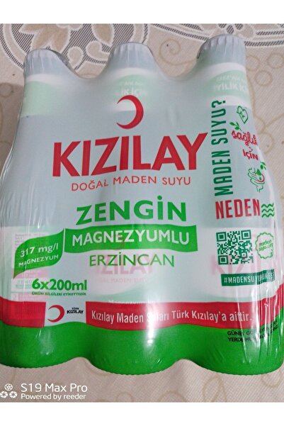 Kızılay Erzincan Soda 6 Li