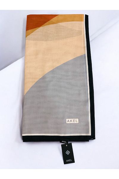 Akel Ψηφιακό μαλακό κασκόλ 95x95