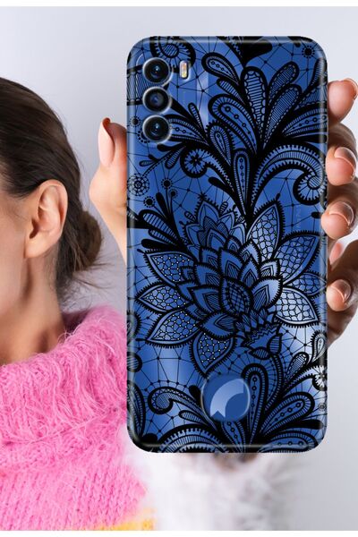 Reeder S19 Max Pro S Kılıf S19 Max Pro S Şeffaf Silikon Baskılı MandalaGül