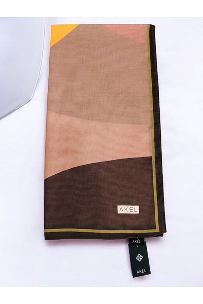 Akel 95x95 Digital Soft Scarf