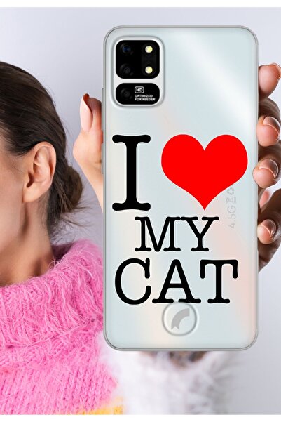 Reeder S19 Max - S19 Max L Kılıf Şeffaf Silikon Kapak Ilovecat