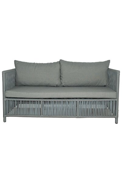 VAVRATTAN Mana Rattan Bahçe Balkon Oturma Takımı Açık Gri