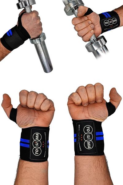 Tosima Finger Snap Fitness Wrist Brace Wrist Protector Wrist Wraps Wrist Support Fitness Wrist Brace