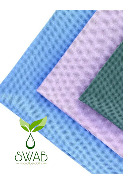 SWAB MİKROFİBER Swab ( 3 adet) Mikrofiber Cam Ayna Ekran Bezi