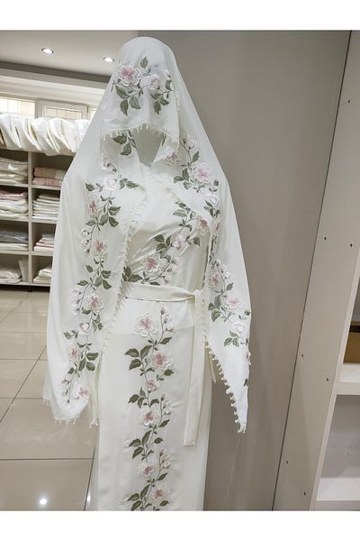 incisecrethome Prayer Dress and Head Cover Set