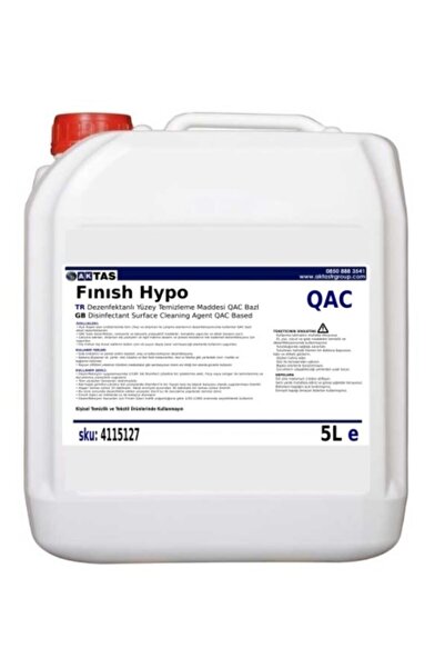 Aktastrgroup Hypo Qac Konsantre Dez. Yuzey Temizleme Maddesi Qac Bazlı E5l.