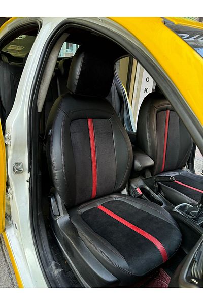 Fiat Fiat EGEA الخلفي الخلفي 2 + 1 غطاء مقعد السيارة المتوافق مع الطراز