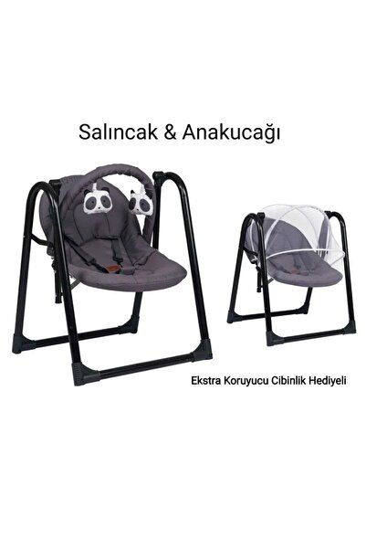 TURHAN BEBE salıncak ana kucağı kolik bebek salıncağı ev tipi salıncak beşik hamak cibinlik