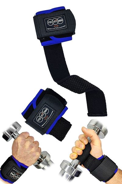 Tosima Weight Strap with Wrist Bandage Lifting Straps with Wrist Support Wrist Strap