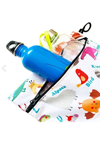 Aşkın Parti Evi Zoo, 30x37cm, Su Geçirmez, Islak Mayo Çanta/torba