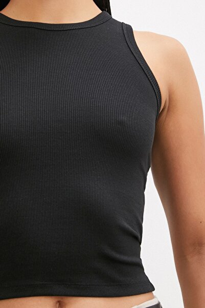 Never more Black Crew Neck Ball