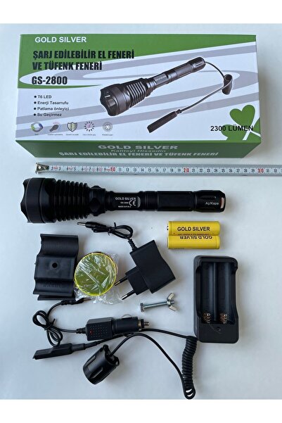 GoldSilver Gold Silver GS-2800 En Güçlü En Teknolojik El Feneri