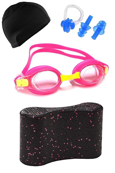 Tosima Premium Children's Swimming Pool Set Glasses Bone Pull Buoy Earplug An...