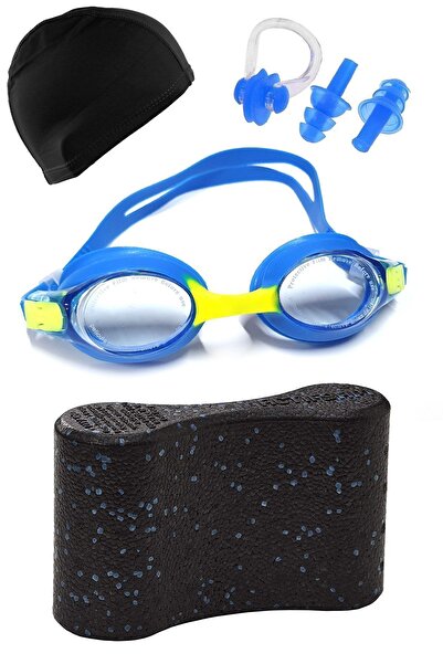 Tosima Premium Children's Swimming Pool Set Glasses Bone Pull Buoy Earplug An...