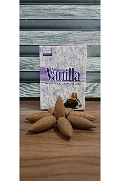 Darshan Incense 10 Adet Geri Akış Tütsü Vanilla Kokulu