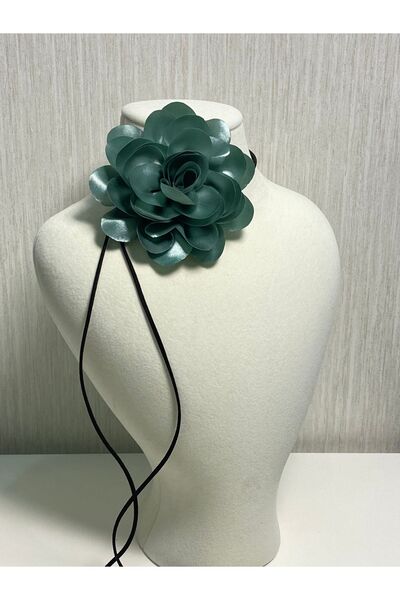 TwinsSis Store Choker din satin cu șireturi