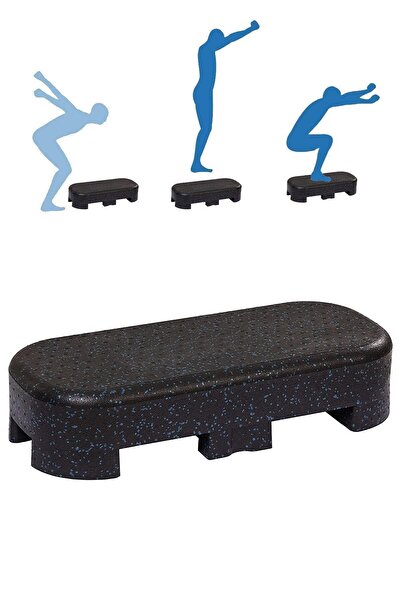 Genel Markalar Aerobik Step Tahtası Foam Step Spor Aleti 70 X 30.5 X 15 Cm Ayarlı