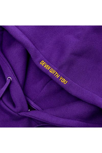 Teknik Лилав суичър с качулка Your Style