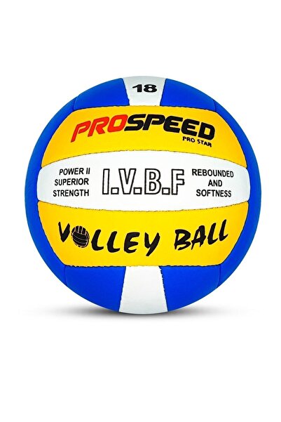 Tosima كرة الطائرة المدرسية ذات الطابق الصلب المخيطة يدويًا من Pro Star 4، رق...