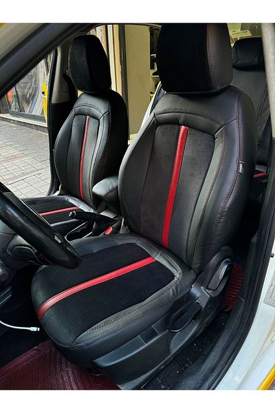 Fiat Fiat EGEA الخلفي الخلفي 2 + 1 غطاء مقعد السيارة المتوافق مع الطراز