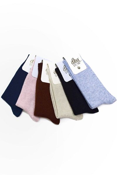 Diba Lambswool Wool Winter Women's Thick Sock Socks 6 Pieces