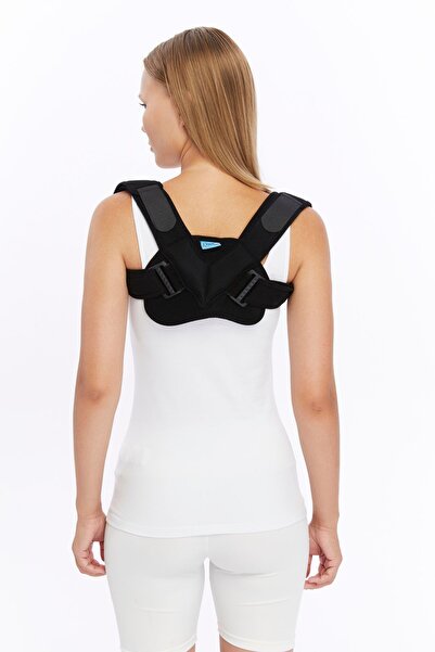 ALFATEKS KLAVİKULA BANDAJI - OMUZ DESTEKLEYİCİ - DİK DURUŞ - KÖPRÜCÜK KEMİĞİ